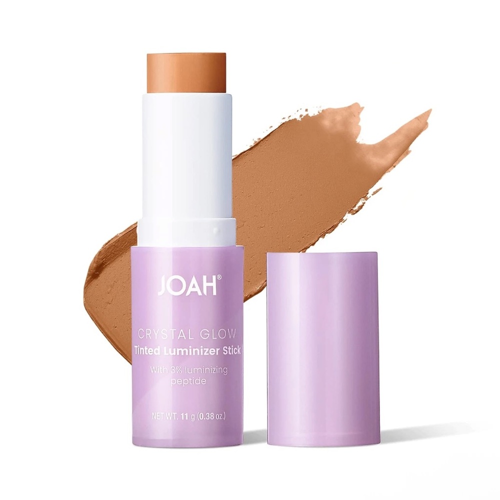 JOAH Crystal Glow Tinted Luminizer Foundation Stick, TW010, NIP